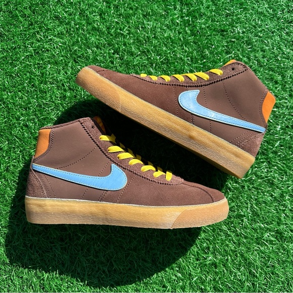 Nike SB Bruin Hi PRM Wss Light Chocolate / Light Blue - Picture 9 of 14